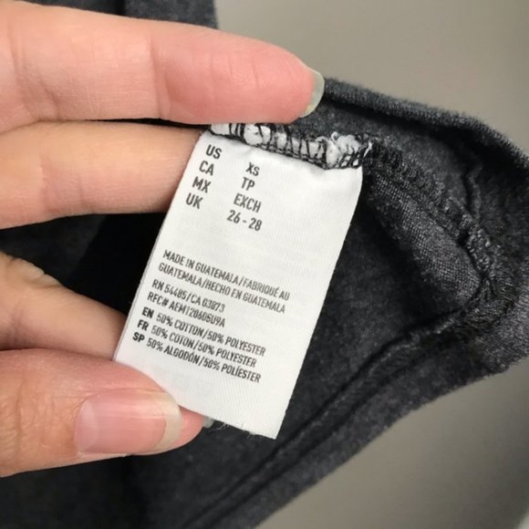 AMERICAN EAGLE AEO Mountain scene gray graphic tee size XS - Picture 3 of 9